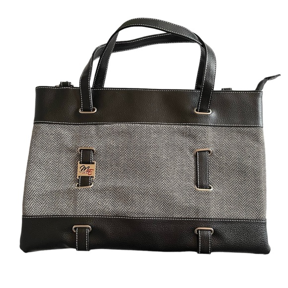 Mobile Edge Mobile Edge Classic Herringbone Laptop Tablet Bag - Picture 2 of 12